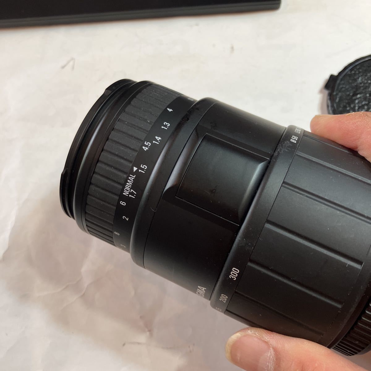 PENTAX AFマウント　SIGMA ZOOM 70-300MM/F1-5.6 DL MACRO マクロ付き　美品　外観美品_画像2