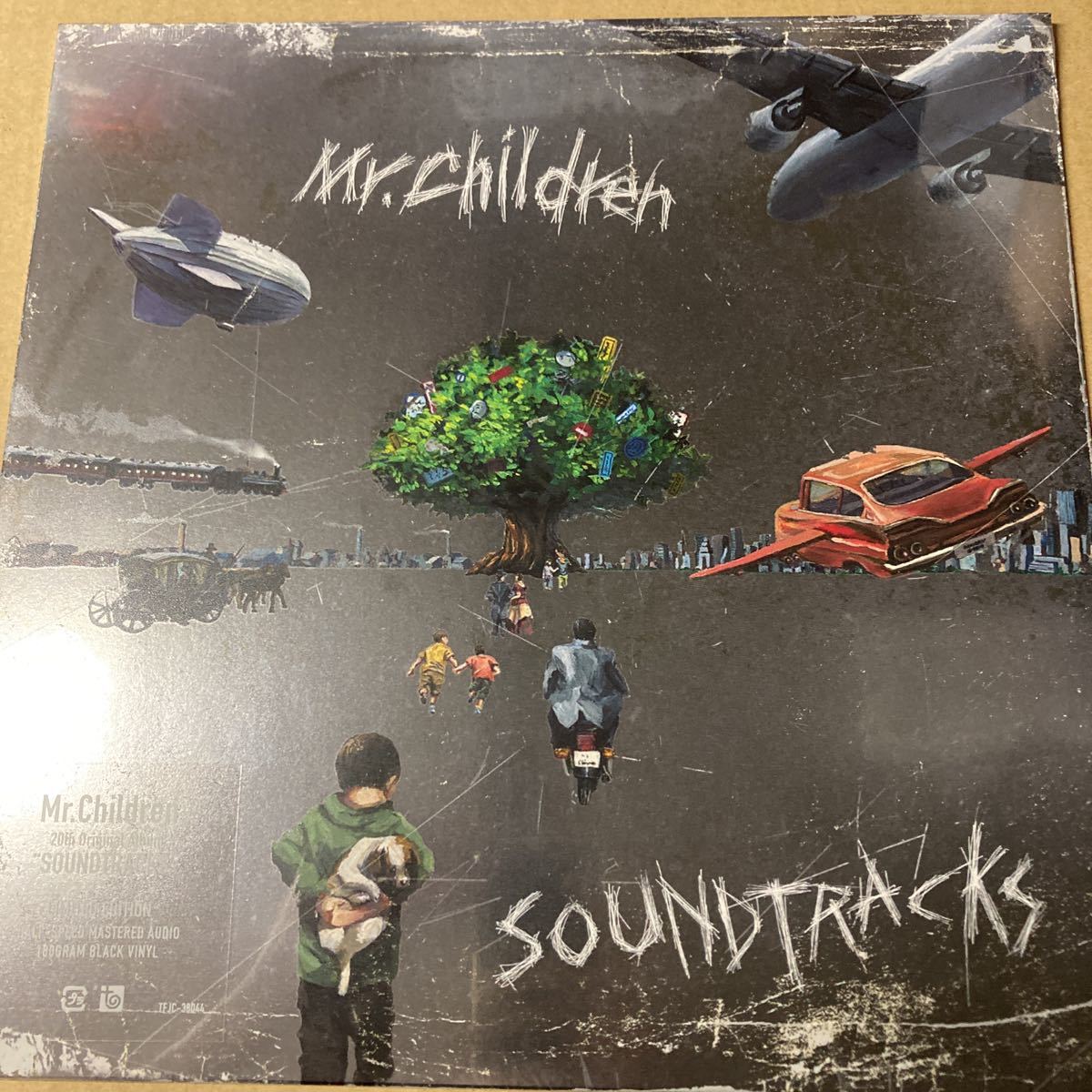 即決 Mr.Children SOUNDTRACKS 初回生産限定盤Vinyl (構成数:1枚/HALF-SPEED MASTERED AUDIO 新品未開封 c_画像1