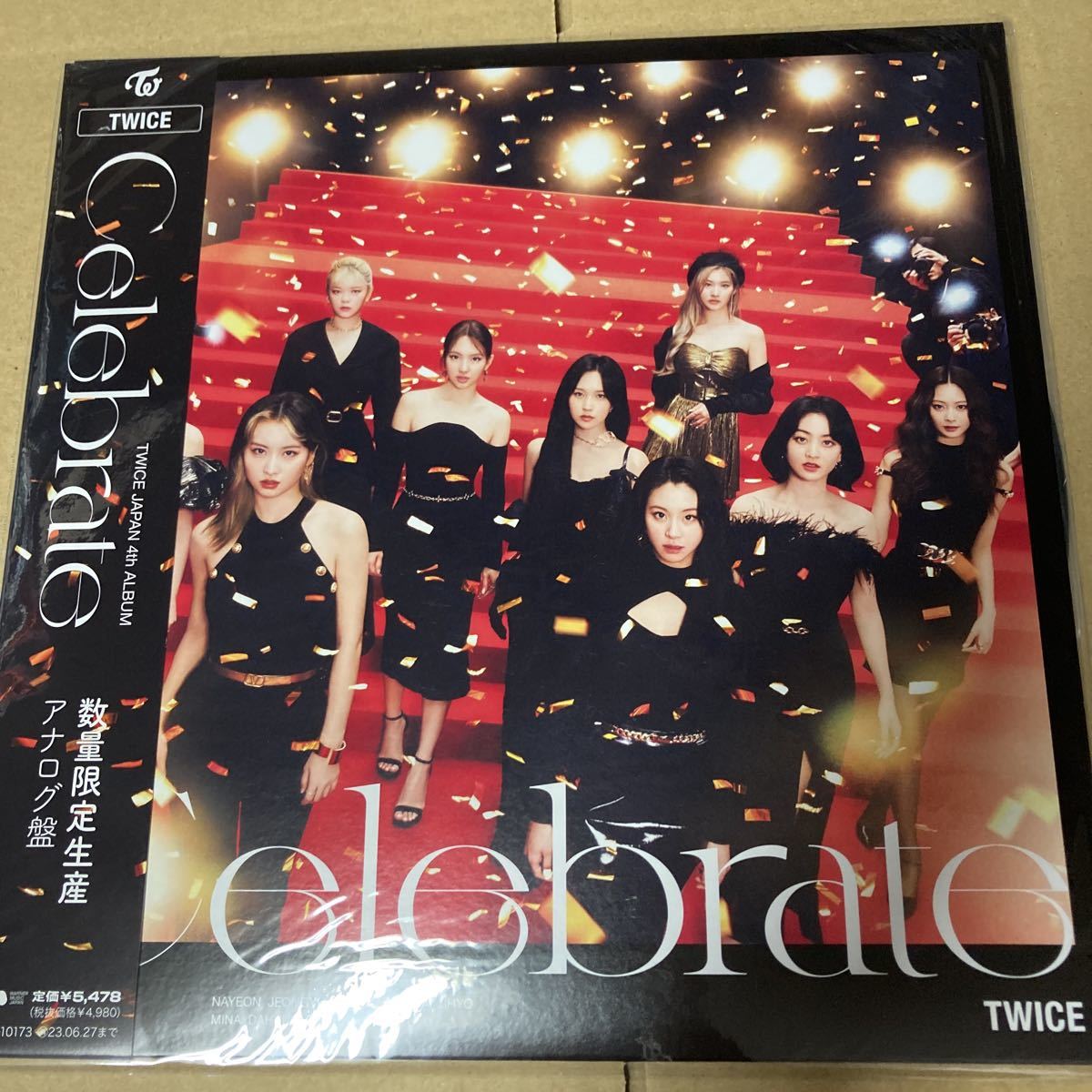 即決 Celebrate アナログレコード TWICE 新品未開封 d_画像1