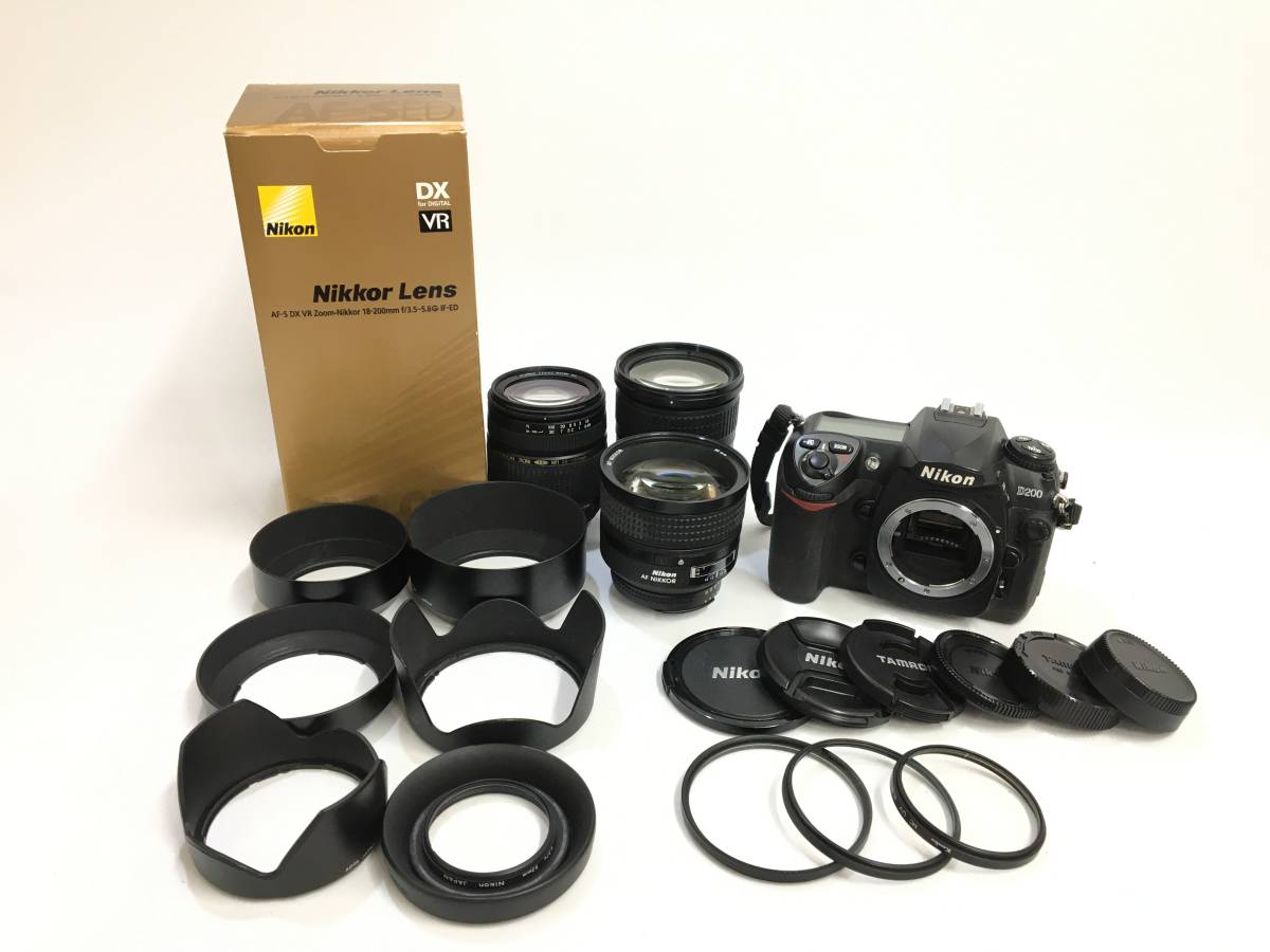 ☆ Nikon D200 + AF-S NIKKOR 18-200mm 1:3.5-5.6 G ED + AF NIKKOR