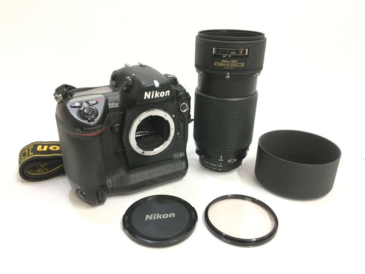 ★ Nikon D2x + AF NIKKOR 80-200mm 1:2.8 ED ★ ニコン デジタル一眼レフカメラ_画像1
