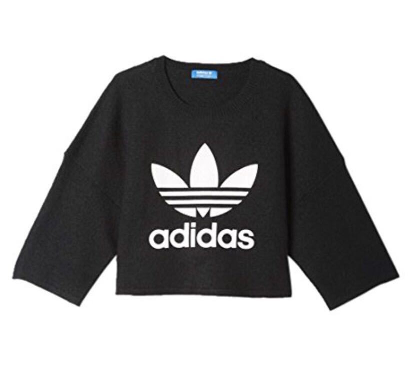 AY5249 S adidas Adidas Originals to зеркальный . il шерсть вязаный tops черный новый товар не использовался внутренний стандартный товар 