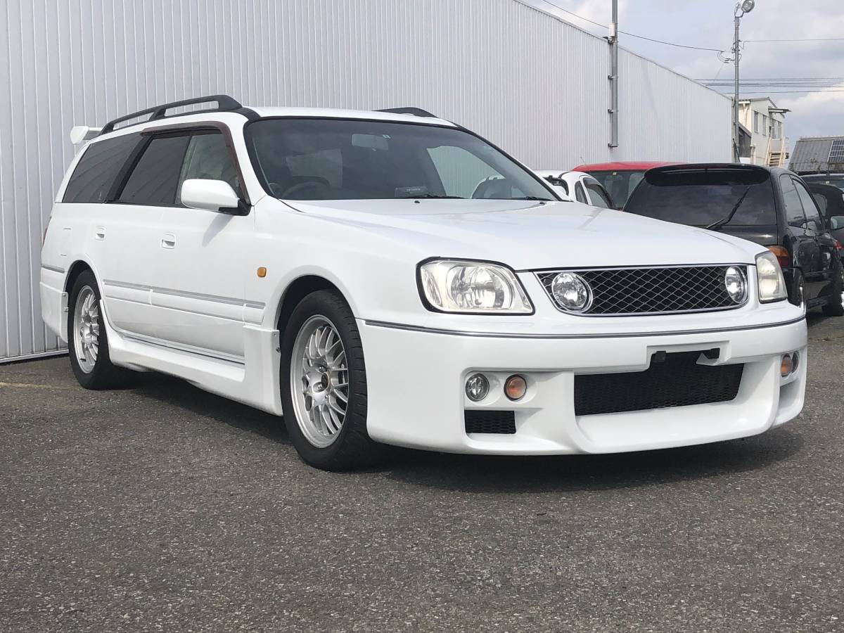  Heisei era 12 year day postpartum period Stagea "Autech" VERSION 260RS 4WD exterior restore, timing bell exchanged!GTR engine RB26 installing /MT