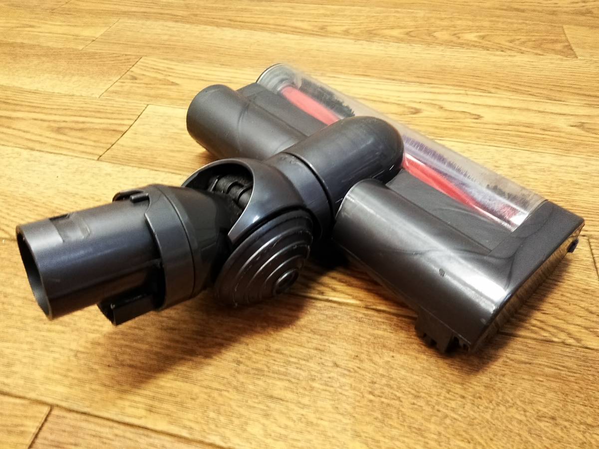 □【A-10102】　動作品 dyson ダイソン カーボンファイバー搭載モーターヘッド 49852 DC62 SV07 V6 Motorhead ツール　@80 □_画像2