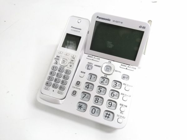 R△ Panasonic/パナソニックRU・RU・RU デジタルコードレス電話機VE