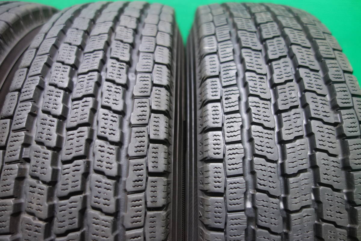 K2436-20 送料無料 145/80R12 80/78N LT スタッドレス 4本セット YOKOHAMA 7分山 スバル 軽トラ 軽バス 軽バン スズキ ダイハツ ホンダにも_画像10