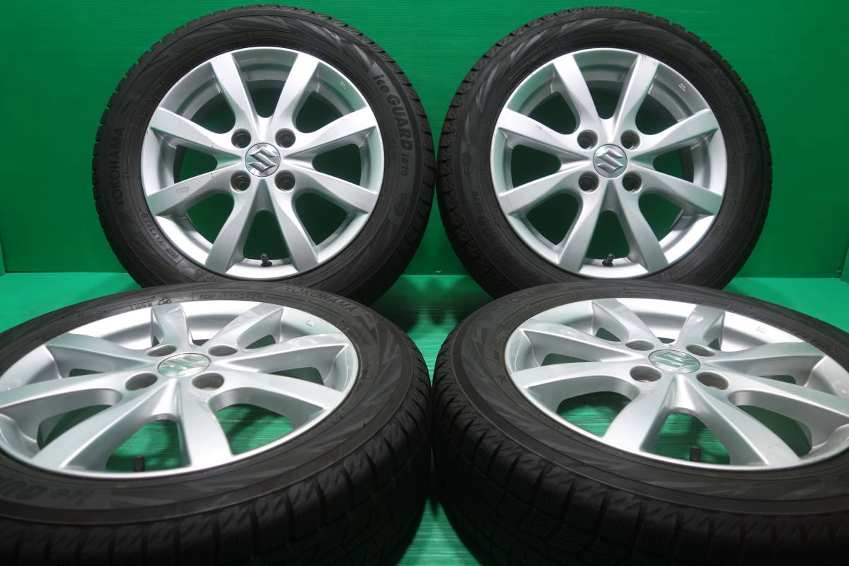 K2442-21 送料無料 155/65R14 スタッドレス 4本セット YOKOHAMA iG70 8