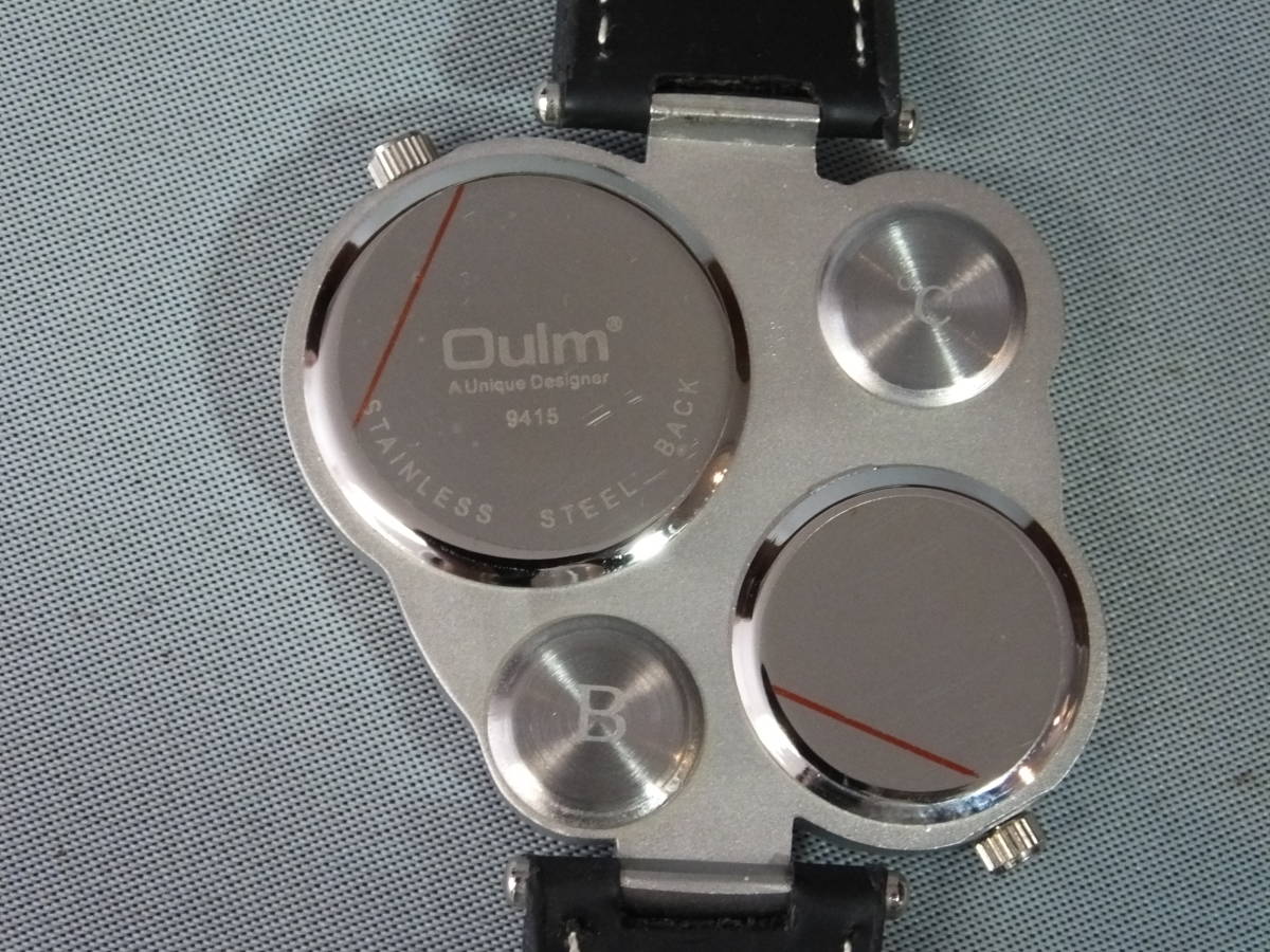 腕時計、メンズ腕時計、Oulm、ファッション時計_画像3