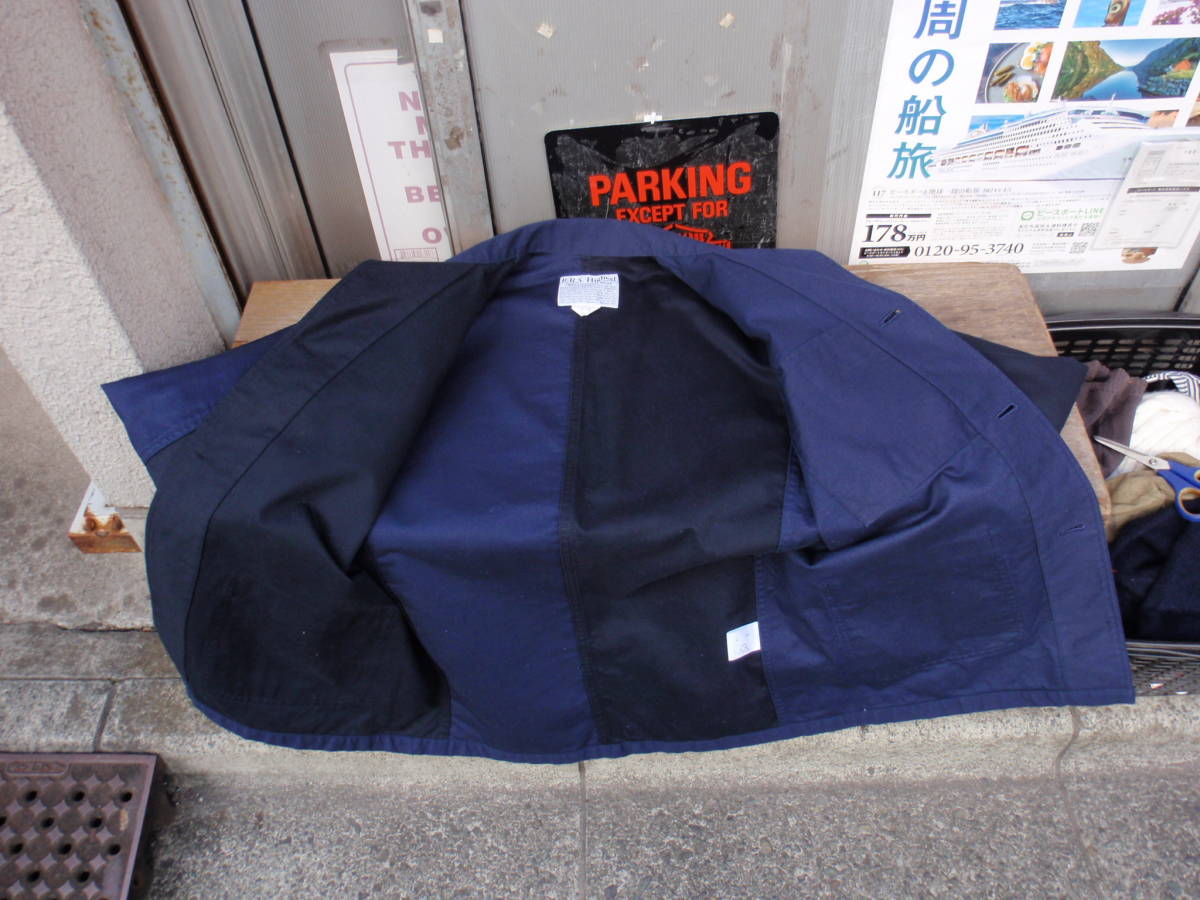 2 times use .! made in Japan B.R.S. HIGHEST( bar nz) 2 tone color. coverall size M?