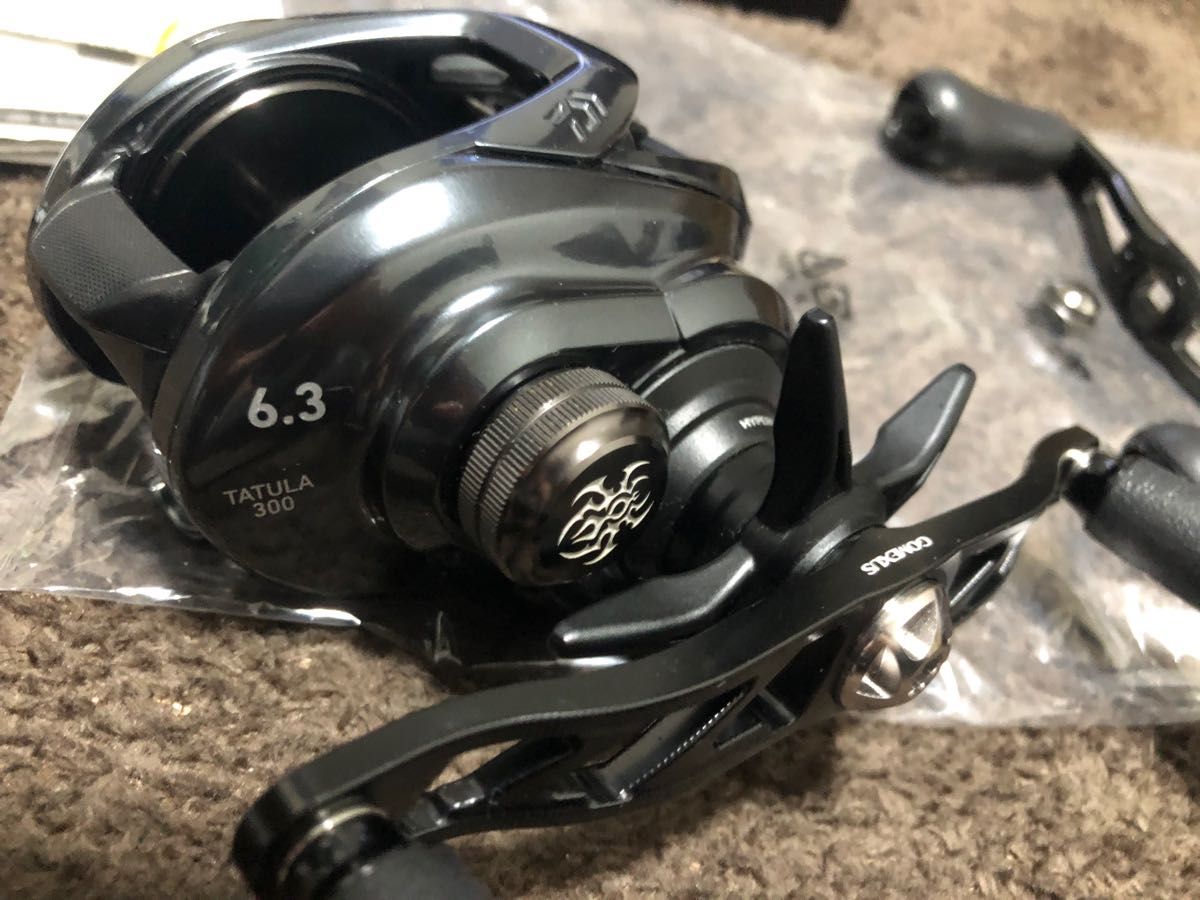 ダイワ タトゥーラTW300 右巻き 美品 ゴメクサス120ミリハンドル ダイワ タトゥーラTW300 右巻き 美品 ゴメクサス120ミリハンドル