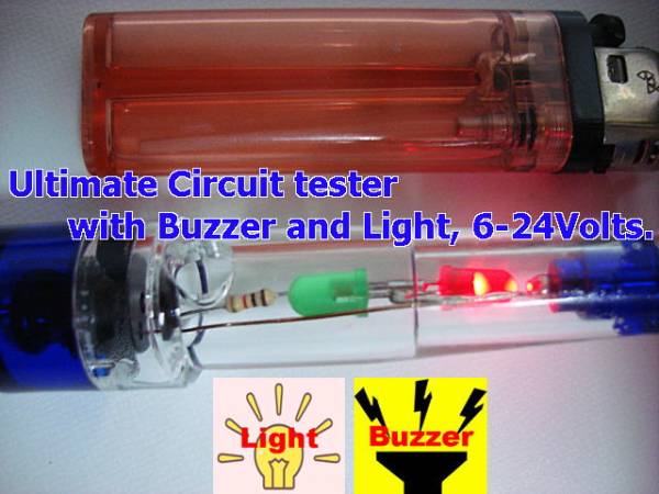 即落!スナップオン*6-24V対応/サーキットテスター[ブザー&ライト]／Circuit tester with Buzzer and Light／Bland：Neiko_画像2