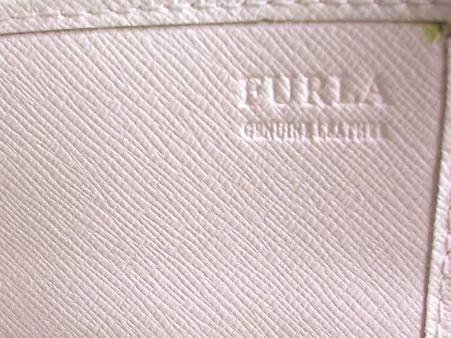 【NA0145】FURLA フルラ 長財布　ホワイトベージュ クリーム系_画像4