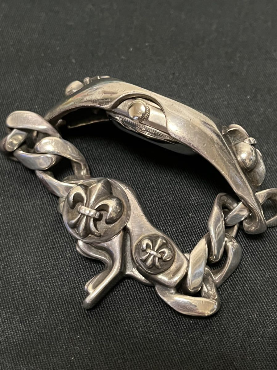 正規品 Argent Gleam アージェントグリーム フレア ウォッチ ケース ブレスレット シルバー 925 クリップユリ 時計 自動巻 レア 正規品 Argent Gleam アージェントグリーム フレア ウォッチ ケース ブレスレット シルバー 925 クリップユリ 時計 自動巻 レア
