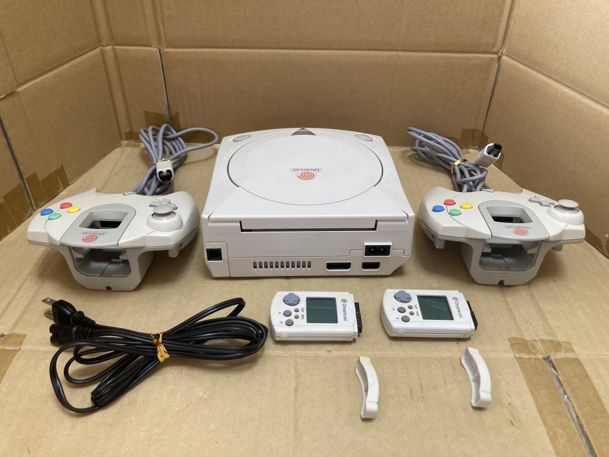 SEGA.Dreamcast.セガ.ドリームキャスト.HKT-3000本体.コントローラ.メモリーカードなど.説明にご覧ください_画像7