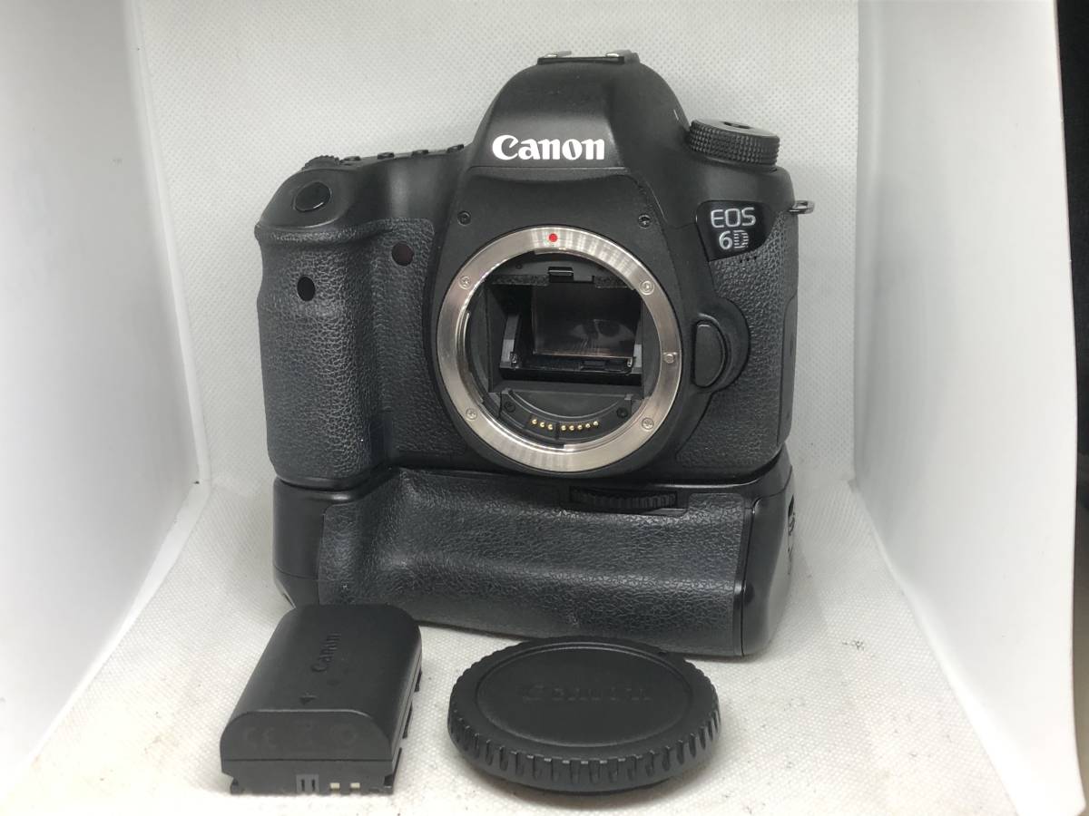 送料無料/新品】 Canon EOS 6D + 社外品バッテリーグリップBG-E13