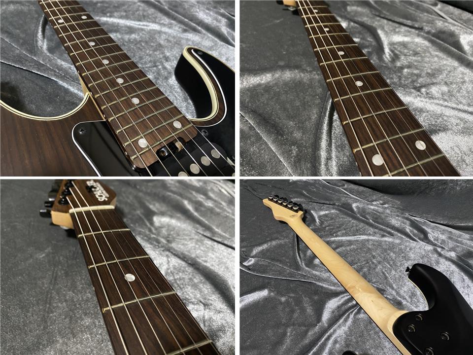 ★送料無料 2021年製 美品！ 限定生産品 SCHECTER SD-II-24-MH-VTR 国産本格モデル 即決_画像9