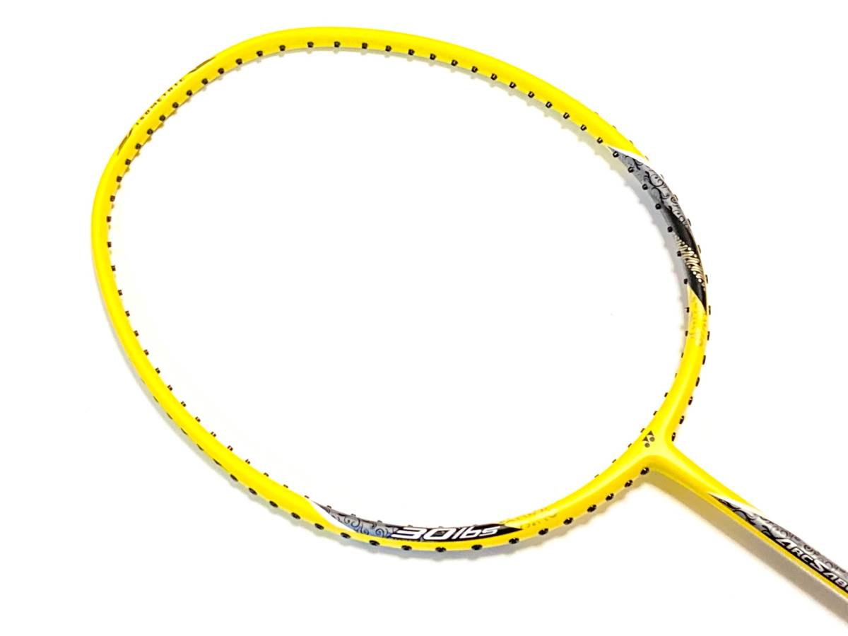 張上げ500円〜 YONEX★ヨネックス ARCSABER 73 LIGHT YELLOW アークセイバー 73 LIGHT イエロー 5U5 ★ラケット_画像1