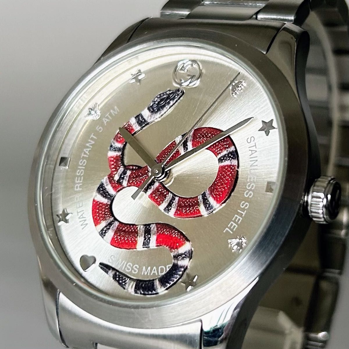 定価約18万 大人気 グッチ GUCCI G-タイムレス 蛇 38mm スネーク 定価約18万 大人気 グッチ GUCCI G-タイムレス 蛇 38mm スネーク