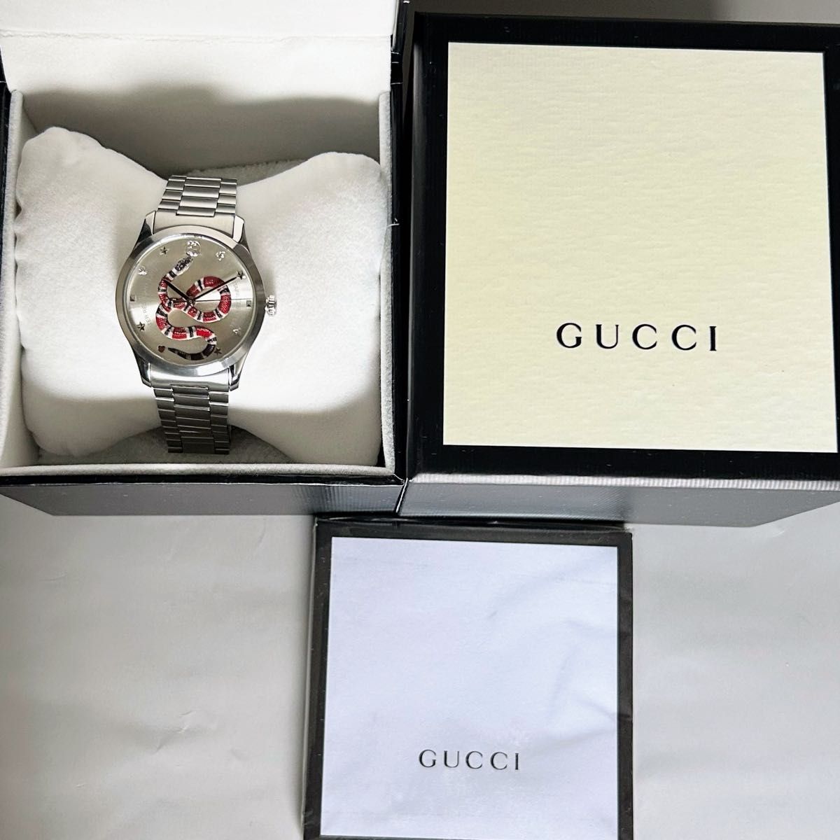 定価約18万 大人気 グッチ GUCCI G-タイムレス 蛇 38mm スネーク 定価約18万 大人気 グッチ GUCCI G-タイムレス 蛇 38mm スネーク