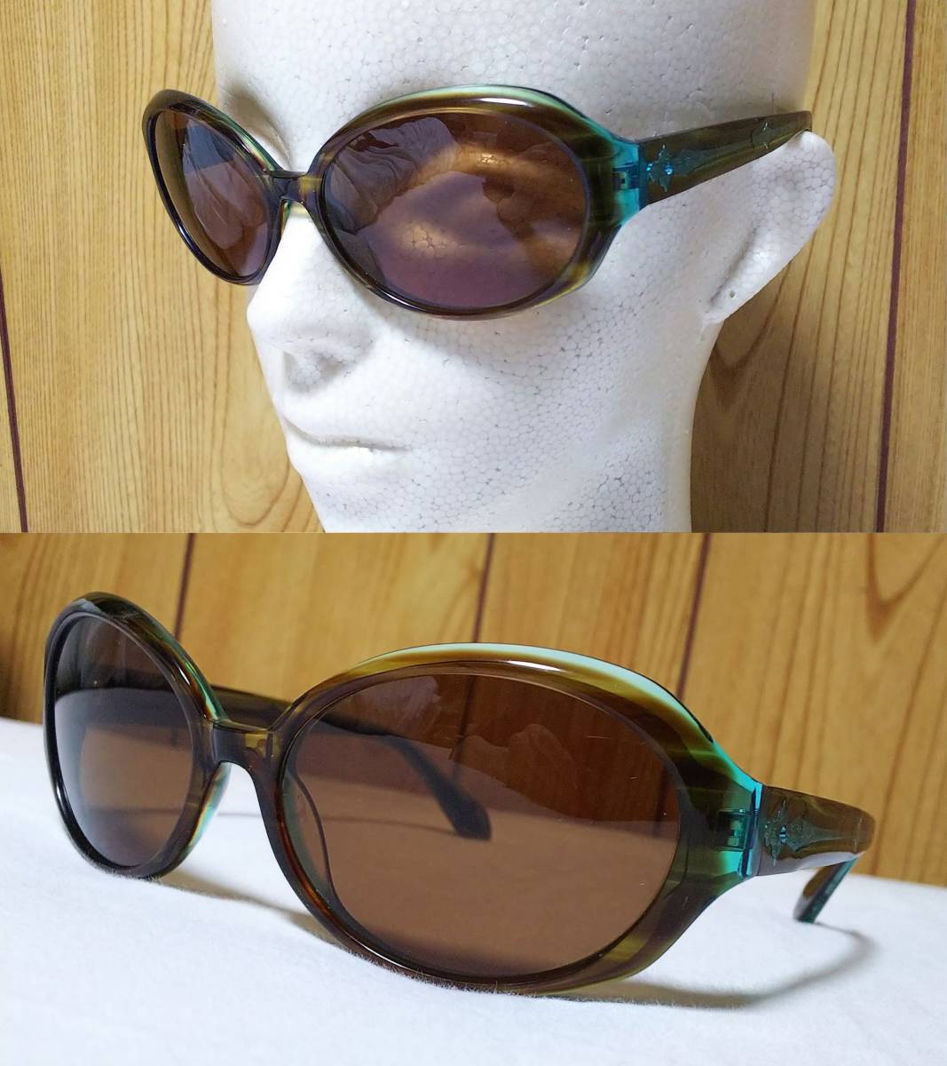  regular not yet rare Loree Rodkin Loree Rodkin Mill gray gothic Cross sunglasses g llama las gradation frame tea ~ green luxury 