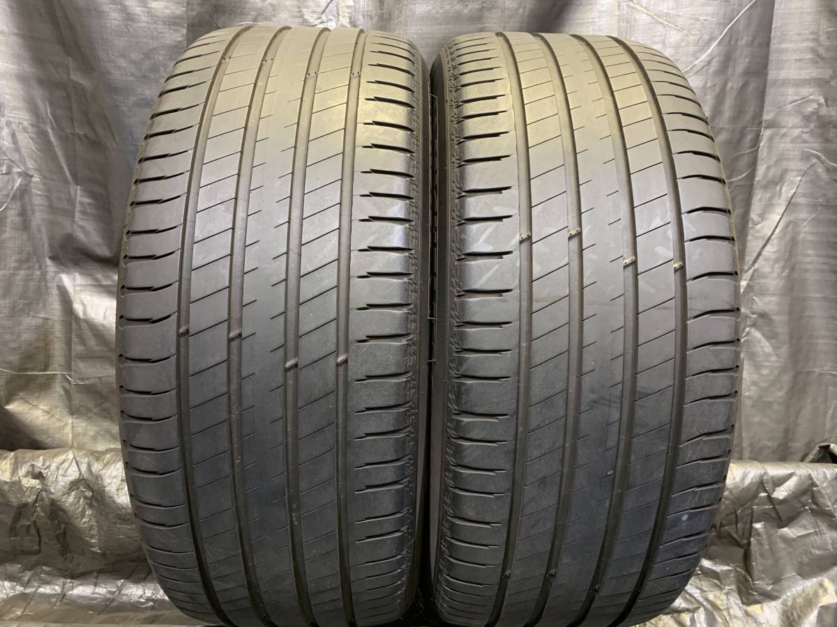 バリ溝 ミシュラン 255/45R20 LATITUDE SPORT3 2本セット 中古 2019年製 255/45-20 エクストレイル GLC Q5 XC60_画像1