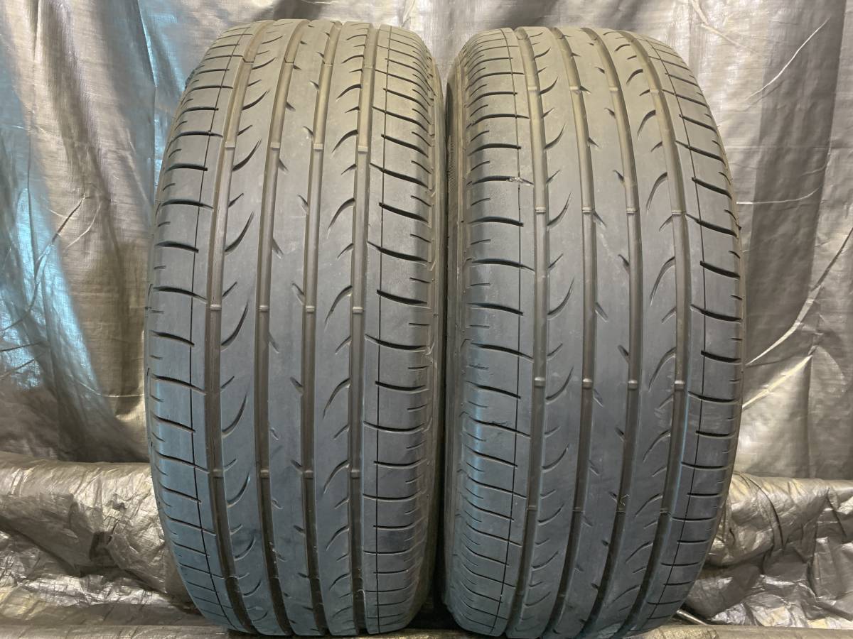 バリ溝 ブリヂストン 265/60R18 H/P SPORT 2本セット 中古タイヤ 265/60-18 ランクルプラド パジェロ Gクラス など_画像1