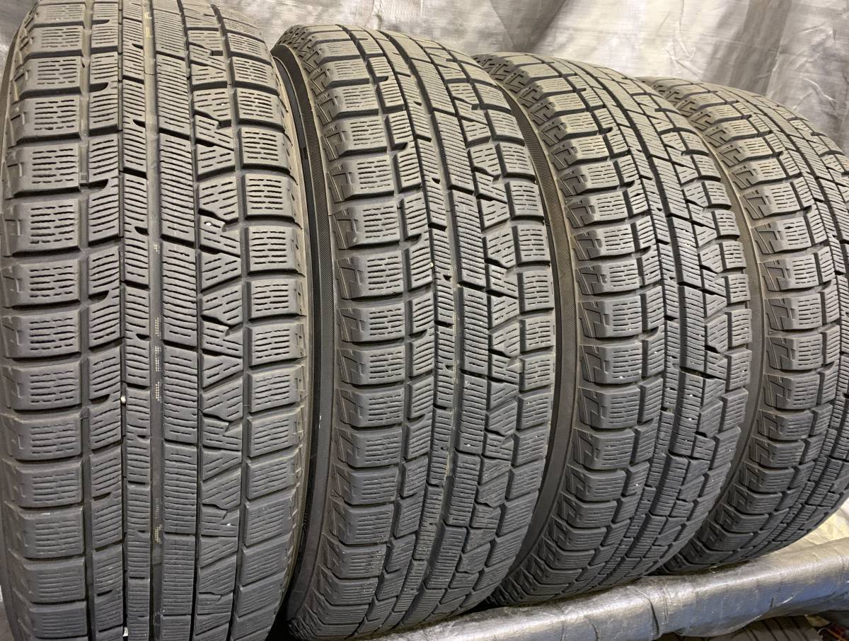 深溝 ヨコハマ 185/60R15 IG50 PLUS 4本セット スタッドレス 中古 185/60-15 アクア フィルダー シエンタ ヤリス_画像1