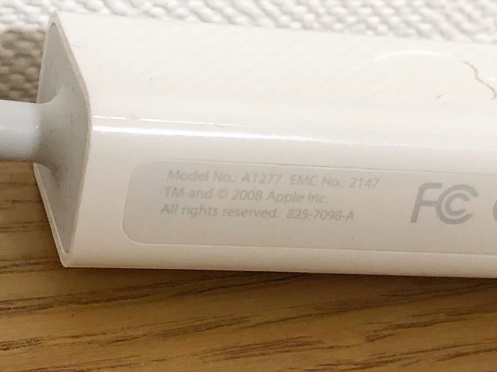 Apple Apple original USB-LAN conversion adapter A1277