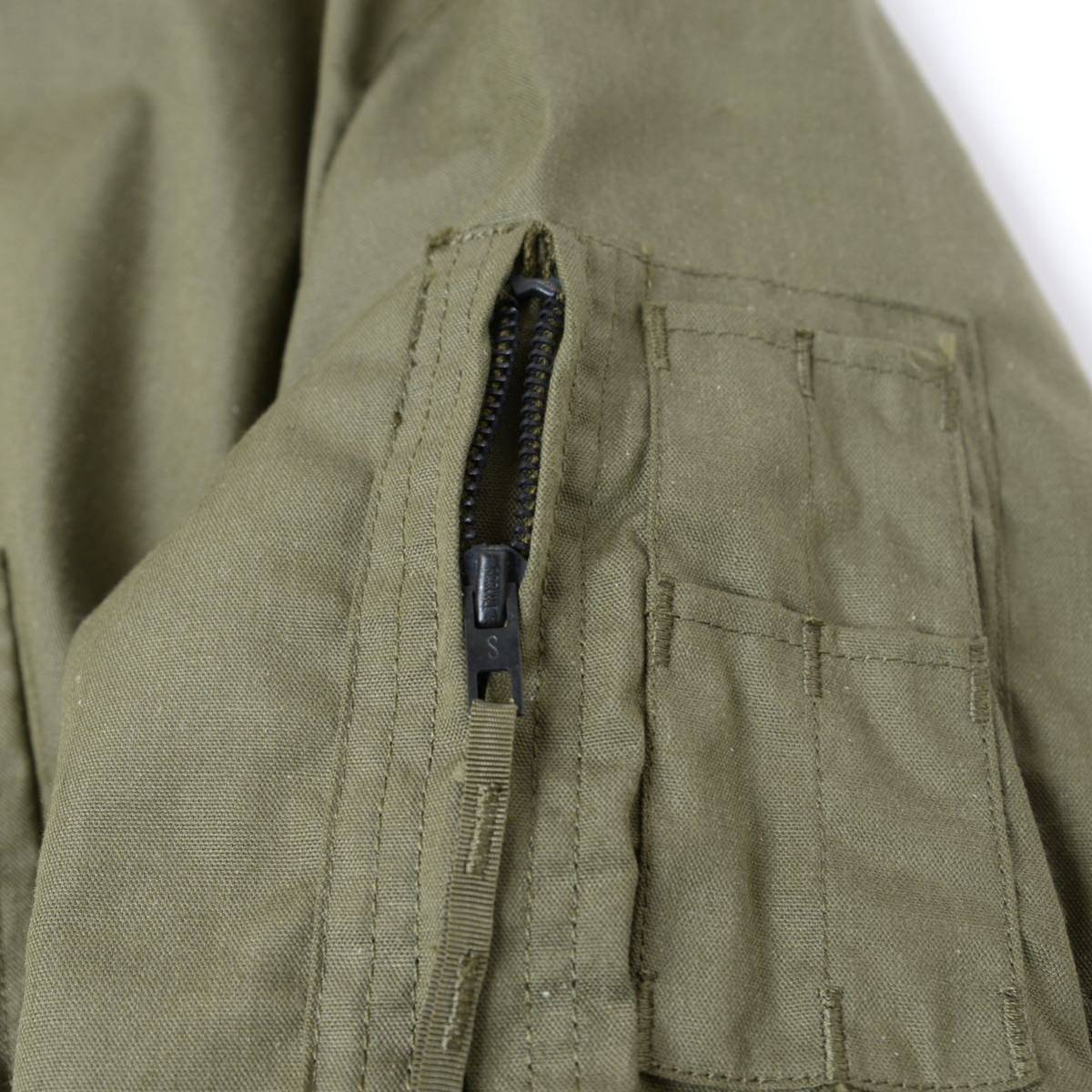 【状態良好】80s 85年製 米軍 size M-R AVIREX社 ノーメックス ヘリクルー ジャケット タンカース ビンテージ ミリタリー アヴィレックス_画像3