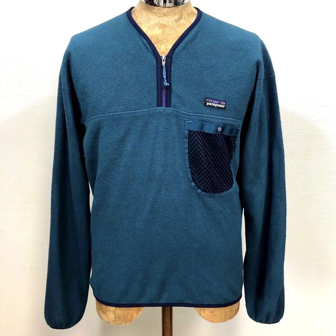 M 90s patagonia CAPILENE パタゴニア キャプリーン ジャケット プル