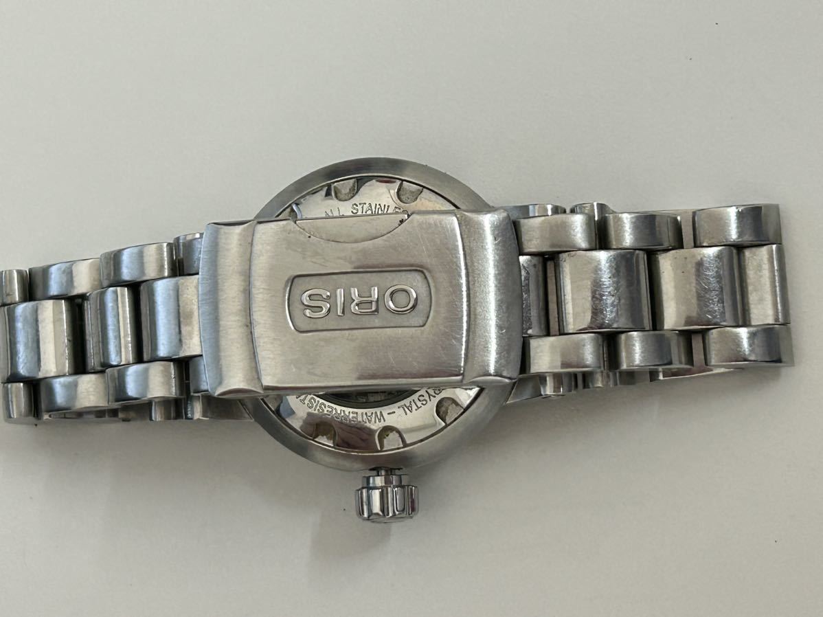 オリジナル ORIS オリス automatic 稼働 レディース腕時計 コマと説明