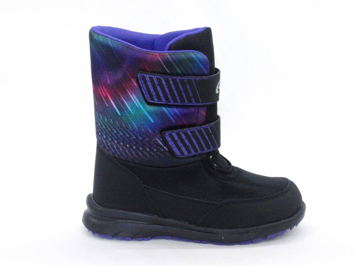  aero g ride AG WP J001 black 22.0cm Junior snow boots . slide protection against cold waterproof AERO GLIDE