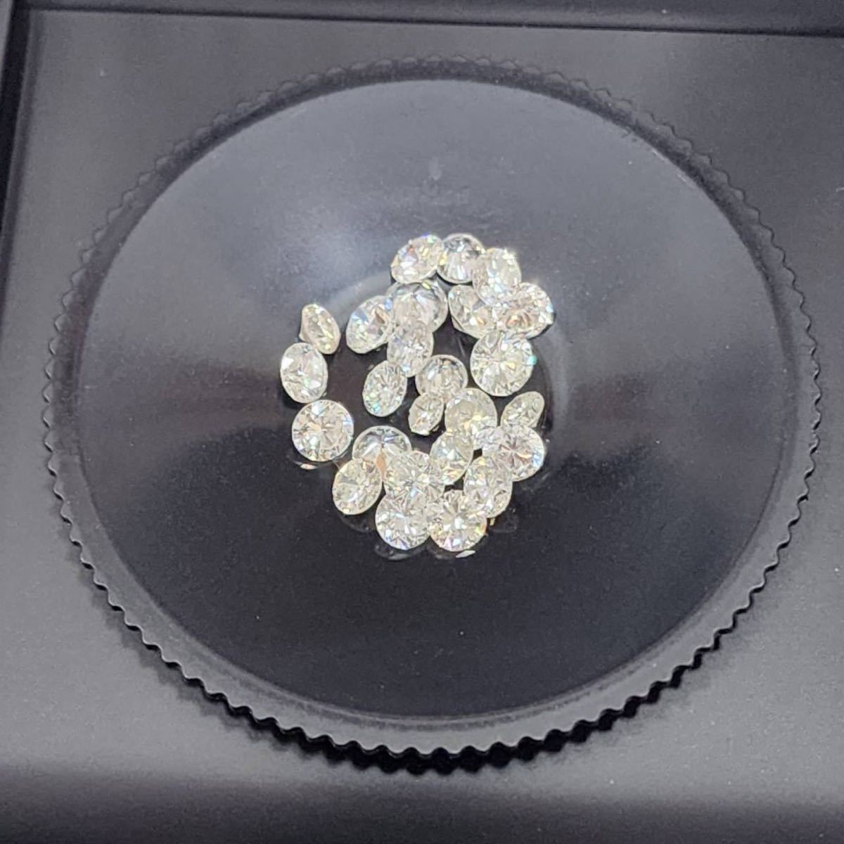 25点 合計約4.24ct 天然 ダイヤモンド ルース メレダイヤ アソート_画像2