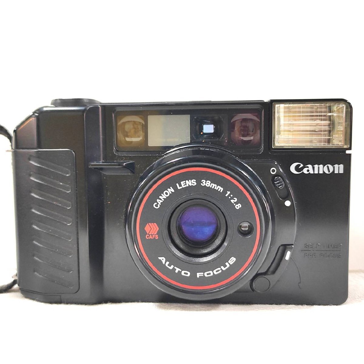 CANON キャノン Autoboy2 オートボーイ 38mm 1:2.8 コンパクトフィルムカメラ ケース付き シャッターOK ジャンク扱_画像2