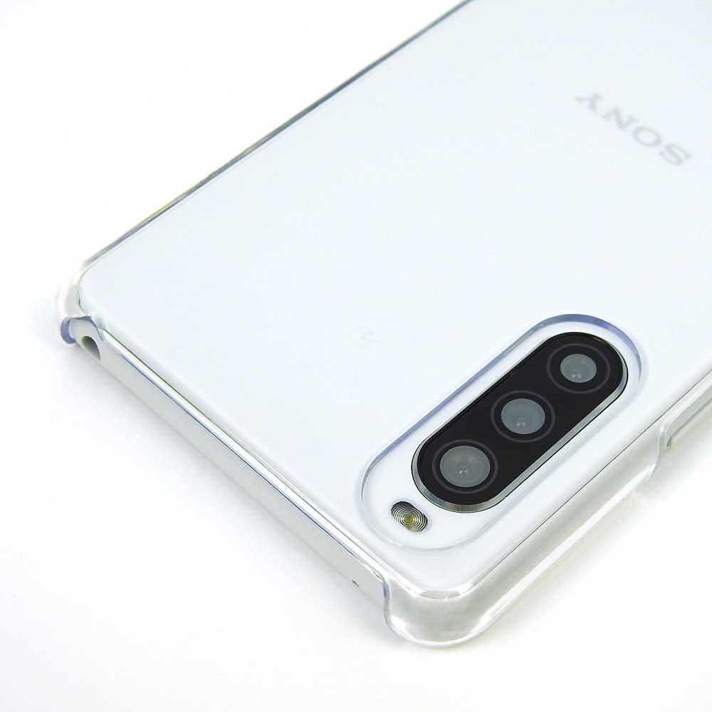 Xperia 10 II SO-41A SOV43 クリア　ストラップホール付き_画像3