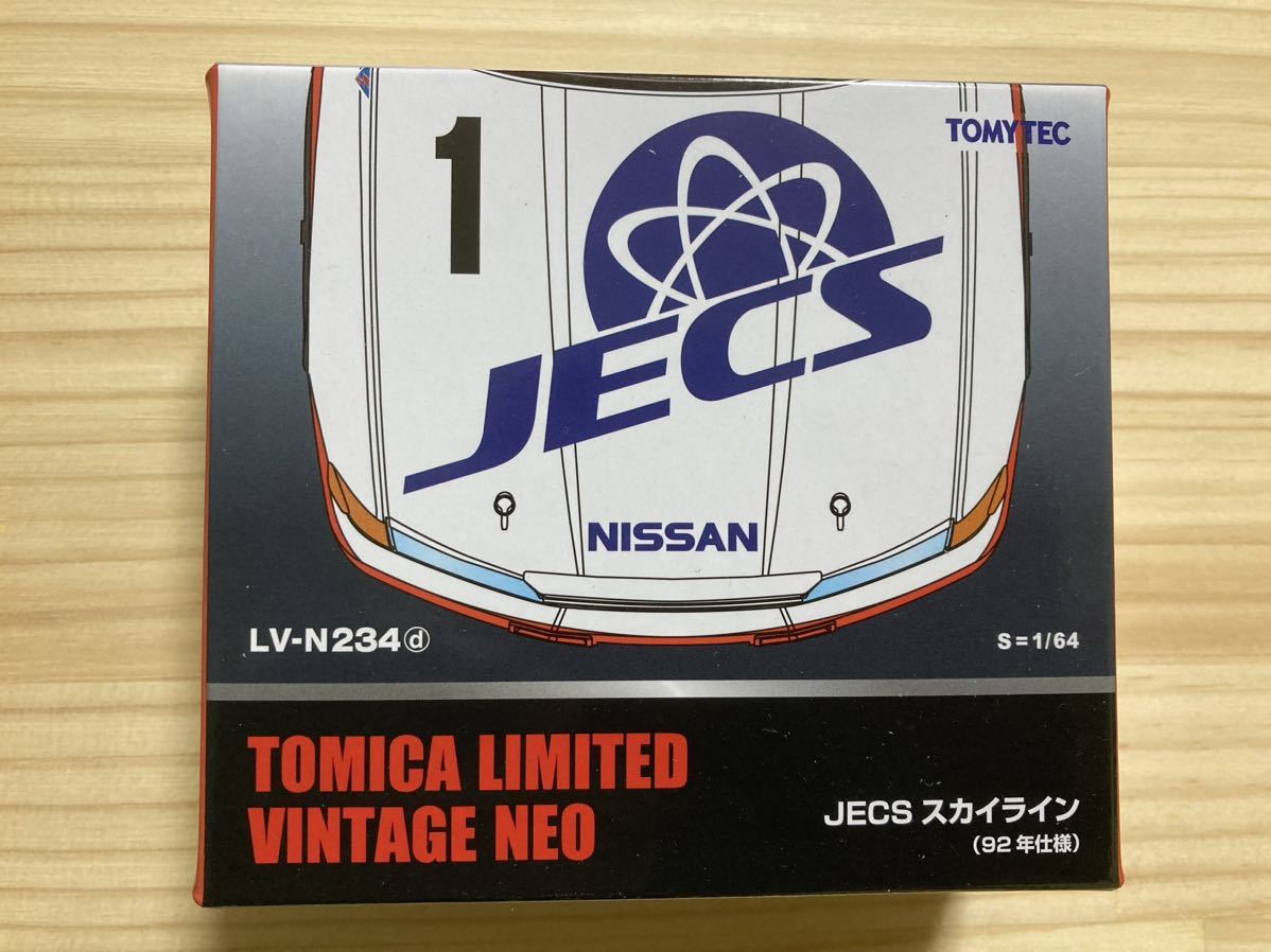 ☆新品 未開封 トミーテック リミテッドヴィンテージネオ【JECS 日産 スカイライン GT-R32 (92年仕様) 】LV-N234d ☆の画像1