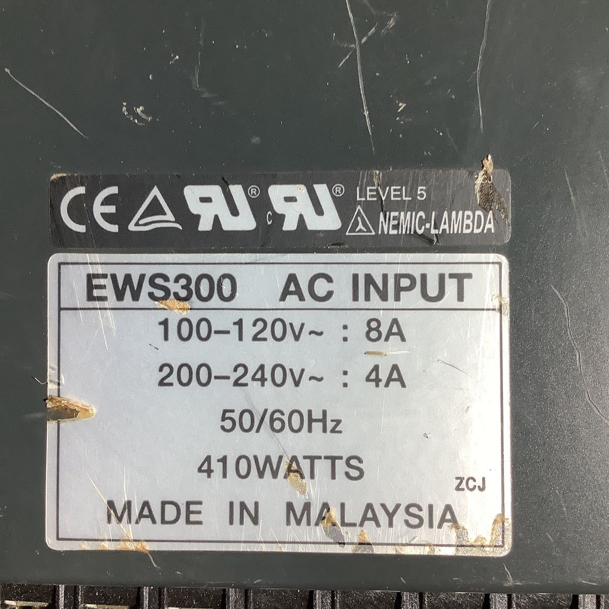スイッチング電源 EWS300ー24 (100vー24v 14 A) 中古品一般通電で動作確認済みです。_画像4