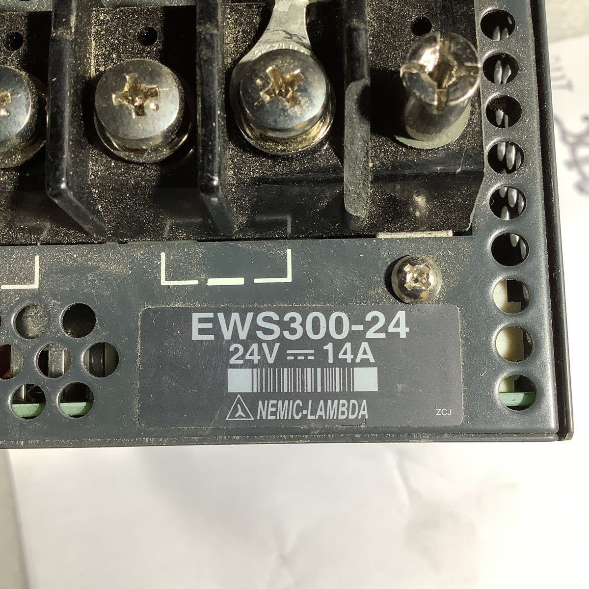 スイッチング電源 EWS300ー24 (100vー24v 14 A) 中古品一般通電で動作確認済みです。_画像3