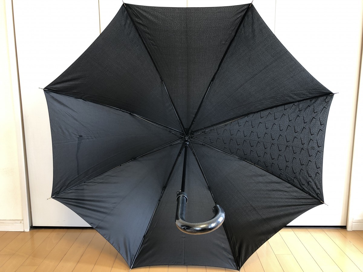 * beautiful goods ** Novelty / Mercedes Benz / long umbrella umbrella Jump umbrella / Logo & tire pattern black 