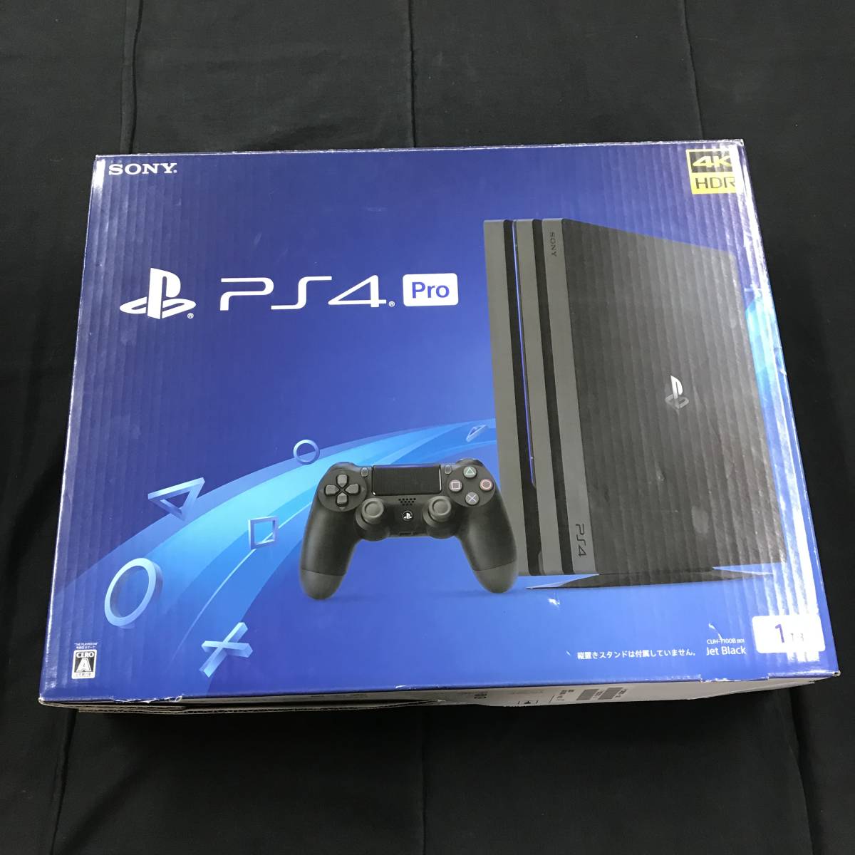 SONY PS4Pro ジェットブラック CUH-7100B 1TB 本体-