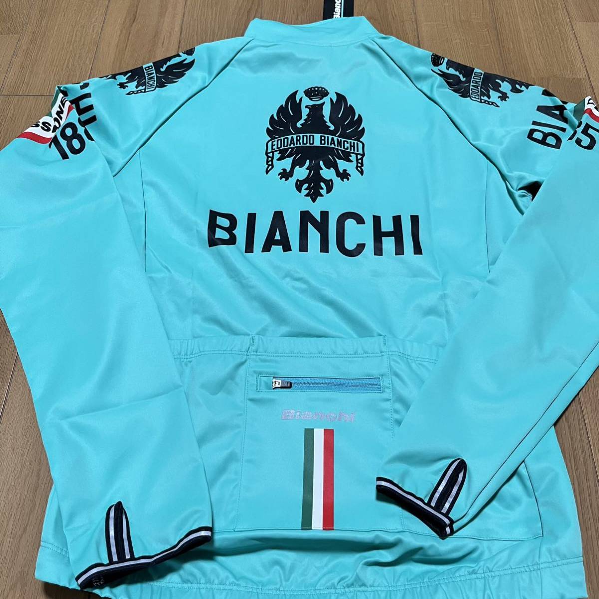 Bianchi ビアンキ サイクルジャージ サイクルウェア　 ロングスリーブ C ロードバイク　クロスバイク　MTB