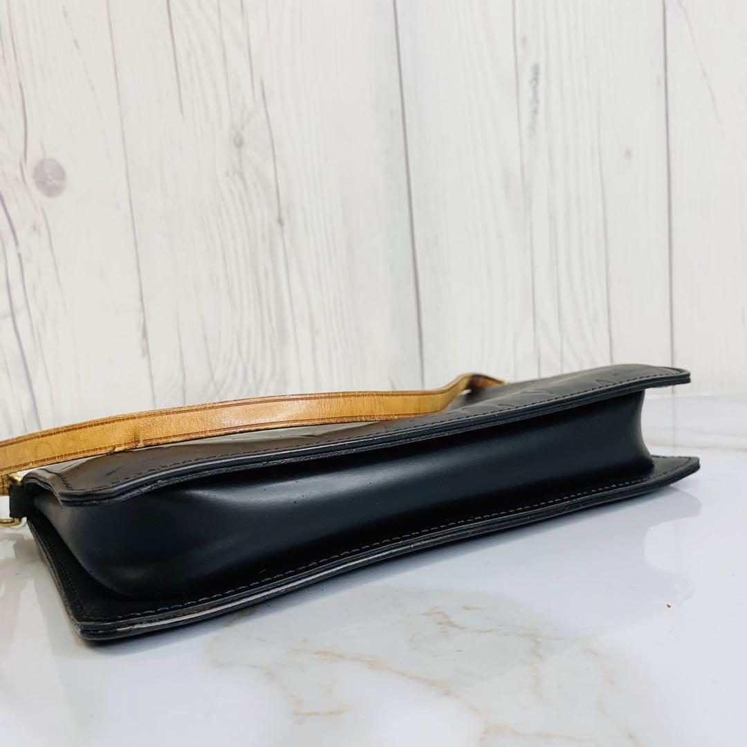 ◆美品◆ ヴィトン レキシントン ショルダーバッグ ミニバッグ 斜め掛け マット モノグラム マットブラック