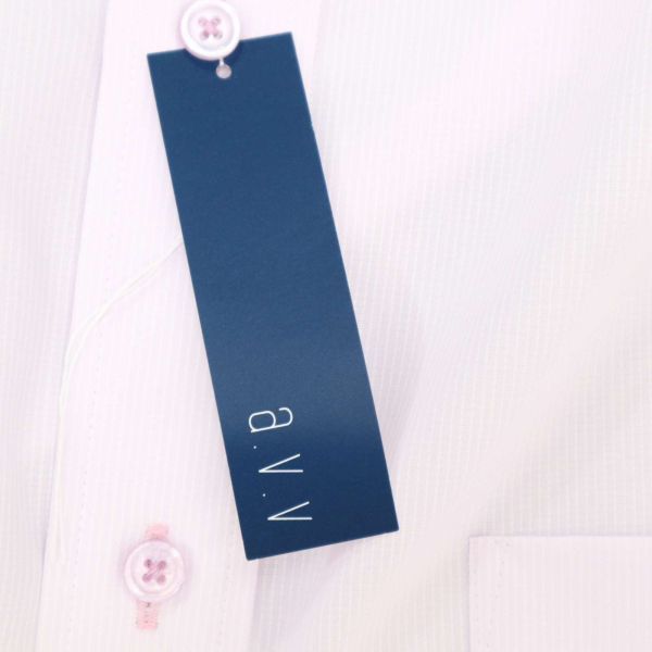 unused * a.v.va-veve through year .. pattern * long sleeve button down shirt shirt Sz.L84 men's pink C3T08784_A#C