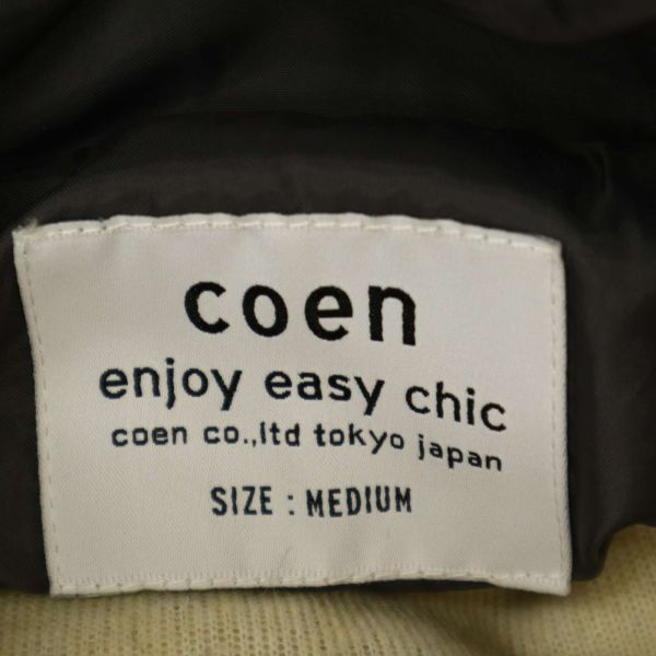 coen c.mountaineering コーエン 秋冬 3WAY!! ライナー付き★ ボア マウンテン パーカー Sz.M　メンズ 緑色　C3T09060_A#N_画像8