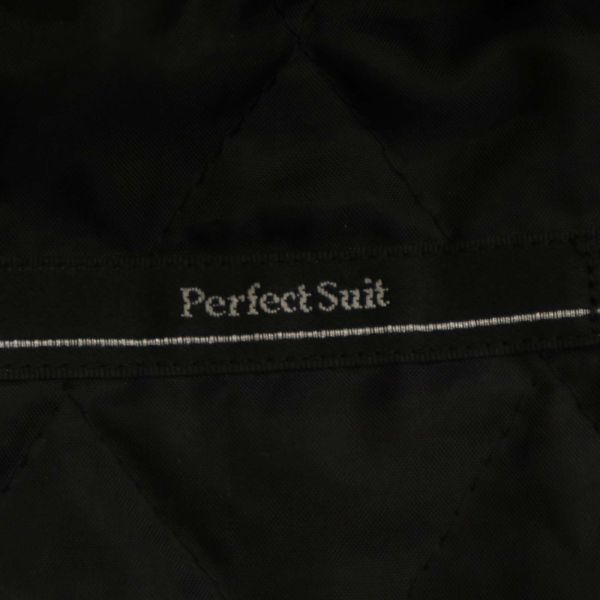 Perfect Suit Perfect костюм осень-зима с хлопком подкладка телячья кожа используя проверка одиночный тренчкот Sz.L мужской чёрный бизнес C3T09256_A#N