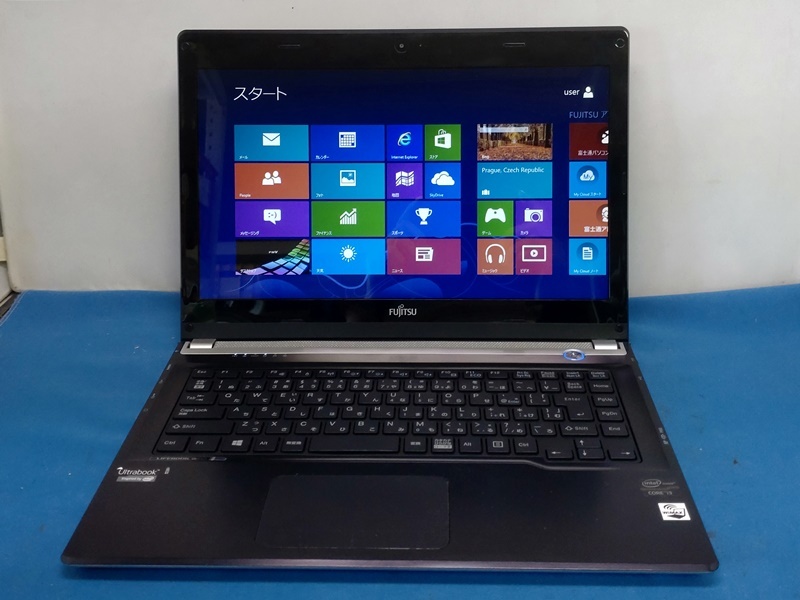 101902 LIFEBOOK UH55/J Core i3-3217U Mem4GB HDD500GB Win8_画像1