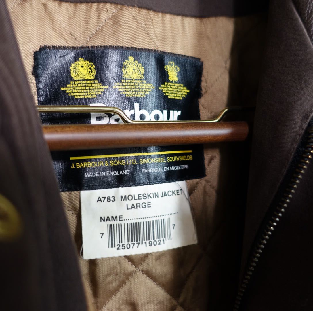 s Barbour moleskin jacket ビンテージ モールスキン バブアー