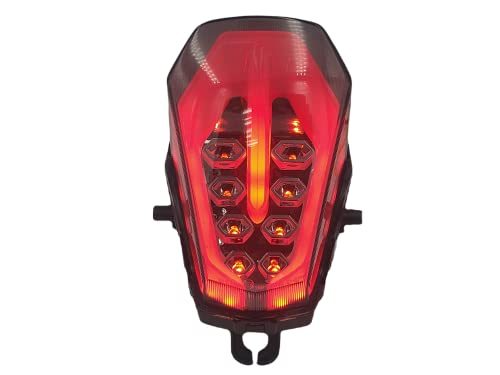 Generic GSX-R 1000 2017-2022 LED 一体型テールライト ウィンカー ブレーキ スモーク…