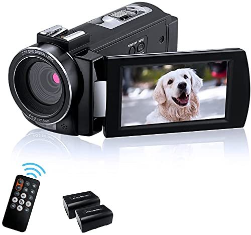 ORDRO AE7 ビデオカメラ 2.7K 30FPS 48MP VLOG デジタルビデオカメラ IRナイトビジョン リ・・・