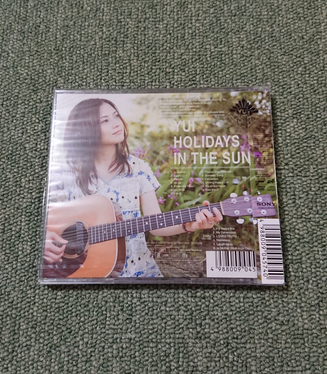 新品未開封 Yui Holidays In The Sun 初回限定盤dvd付 代購幫